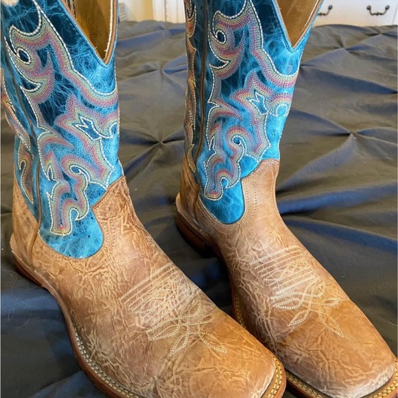 Custom Boulet, cowboy boots, men’s 9 1/2 - Picture 1 of 7